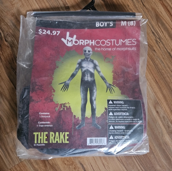 Costumes | The Rake Kids Costume Black And Gray | Poshmark
